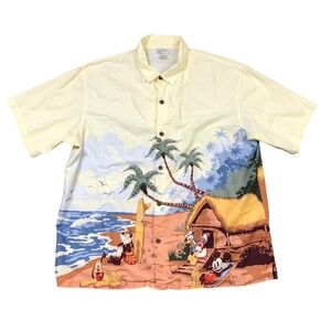Walt Disney World Vintage 90s Disney Parks Cruise Shirt Mickey Donald Mens XXL